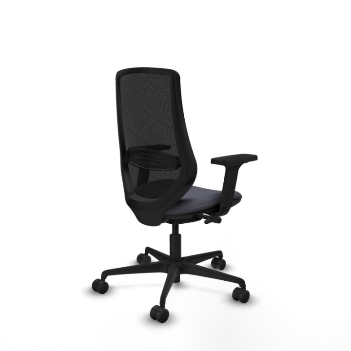 Mardos traslack bali gris oscuro brazos 2D base nailon ruedas 65mm nailon