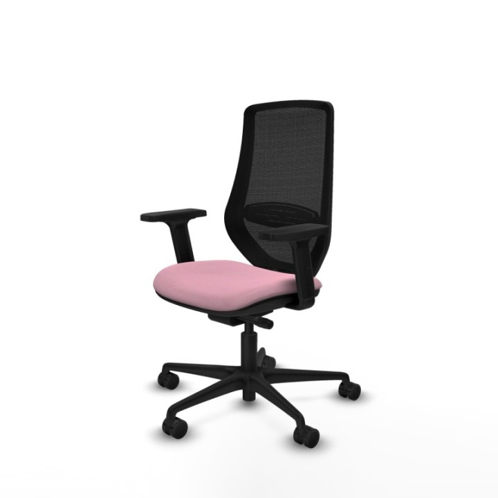 Mardos traslack bali rosa brazos 2D base nailon ruedas 65mm nailon