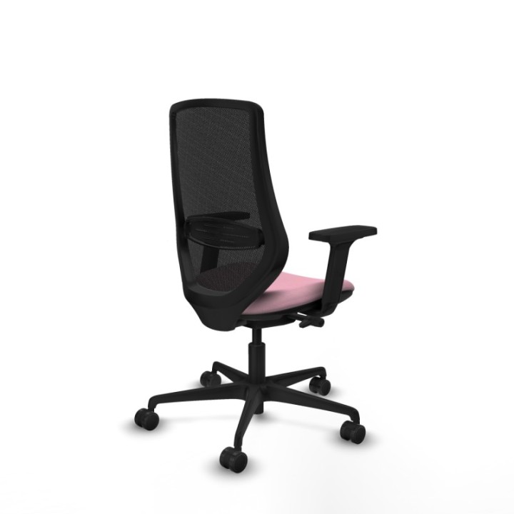 Mardos traslack bali rosa brazos 2D base nailon ruedas 65mm nailon