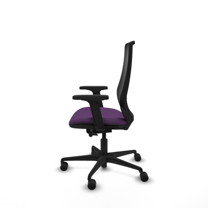 Mardos traslack bali morado brazos 2D base nailon ruedas 65mm nailon