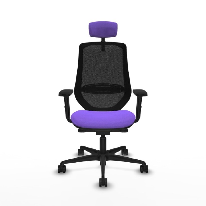 Mardos traslack bali lila brazos 2D base nailon ruedas 65mm nailon cabecero 2D perchero