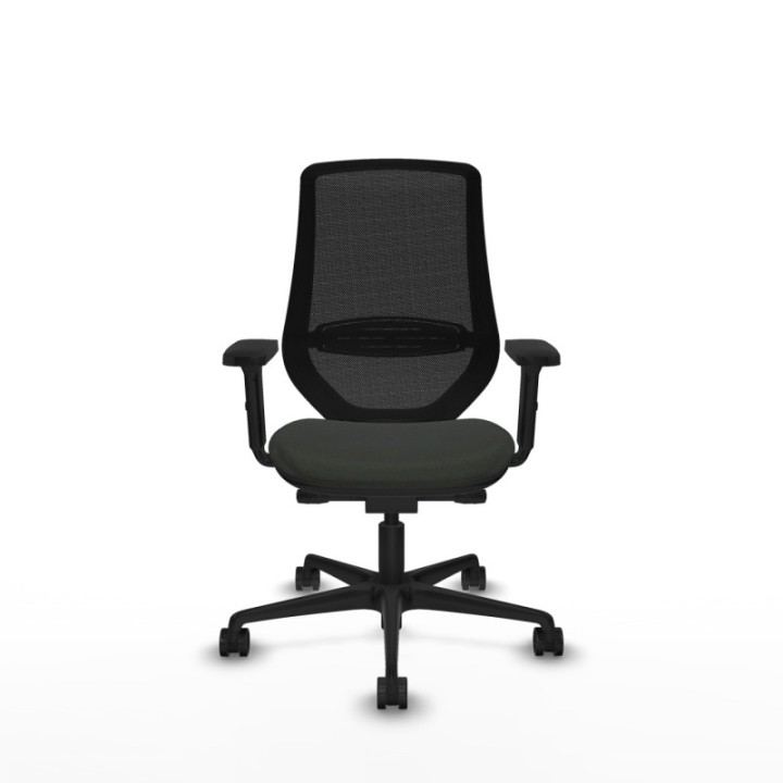 Mardos traslack bali negro brazos 2D base nailon ruedas 65mm nailon