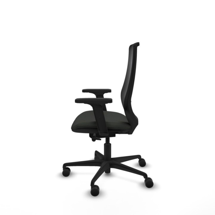 Mardos traslack bali negro brazos 2D base nailon ruedas 65mm nailon