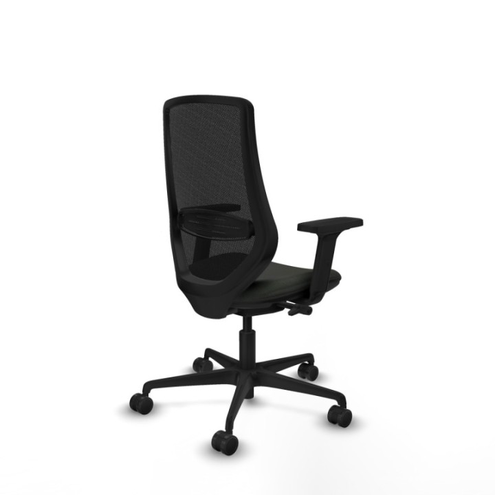 Mardos traslack bali negro brazos 2D base nailon ruedas 65mm nailon