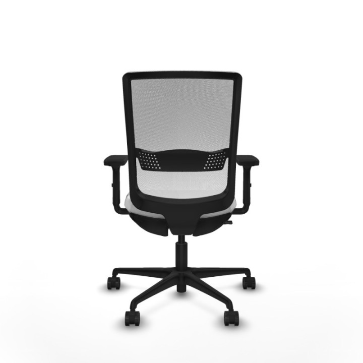 Haches traslack malla blanca bali blanco brazos 2D base nailon ruedas 65mm nailon