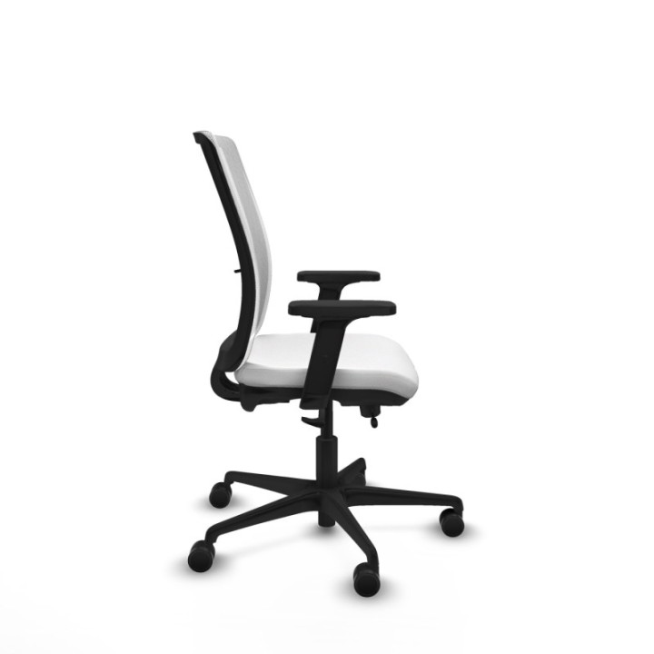 Haches traslack malla blanca bali blanco brazos 2D base nailon ruedas 65mm nailon