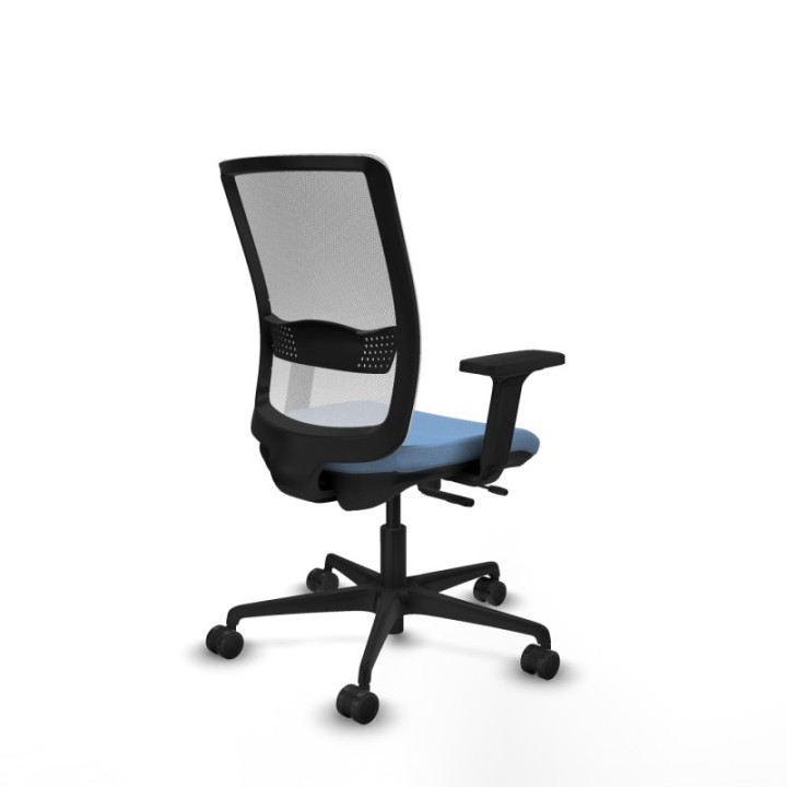 Haches traslack malla blanca bali azul cielo brazos 2D base nailon ruedas 65mm nailon