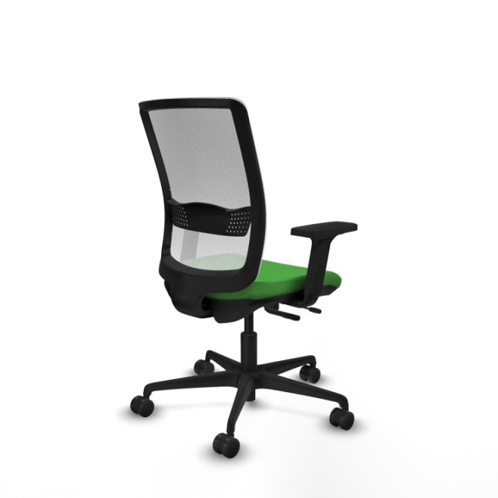 Haches traslack malla blanca bali verde brazos 2D base nailon ruedas 65mm nailon