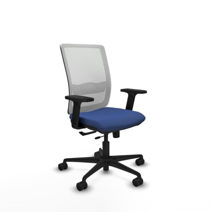 Haches traslack malla blanca bali azul marino brazos 2D base nailon ruedas 65mm nailon