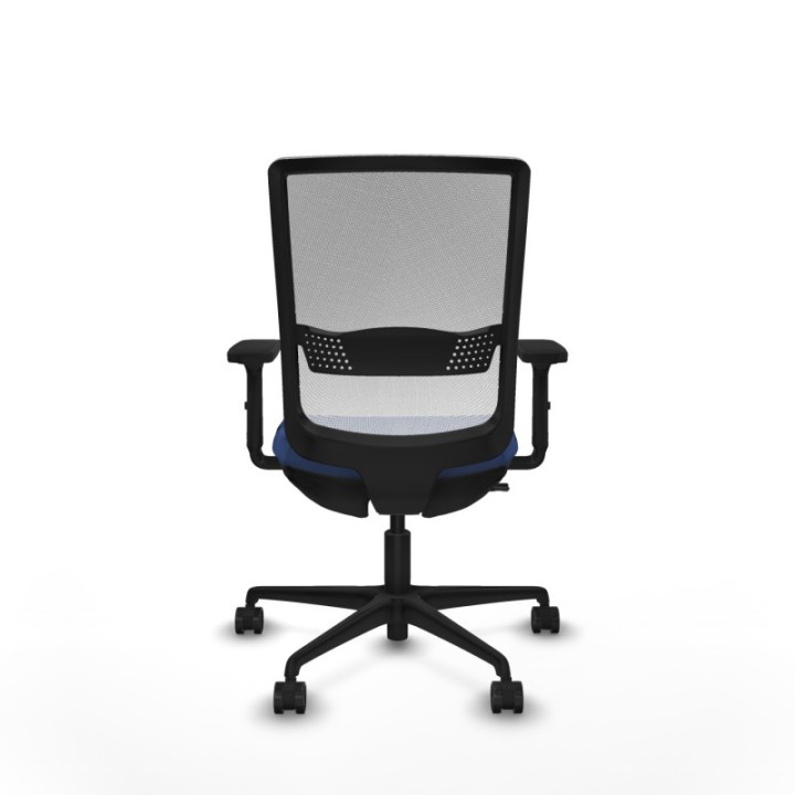 Haches traslack malla blanca bali azul marino brazos 2D base nailon ruedas 65mm nailon