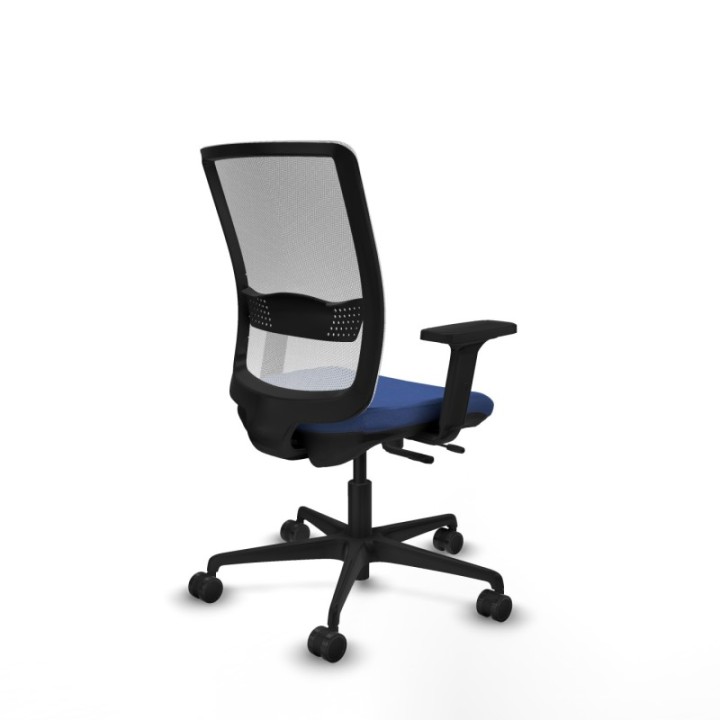 Haches traslack malla blanca bali azul marino brazos 2D base nailon ruedas 65mm nailon