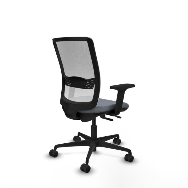 Haches traslack malla blanca bali gris brazos 2D base nailon ruedas 65mm nailon