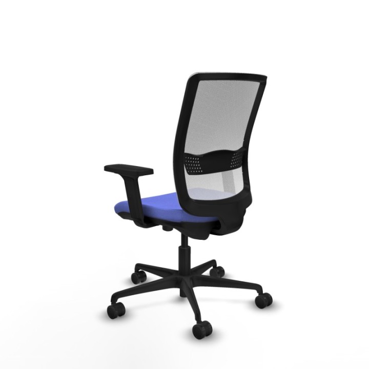 Haches traslack malla blanca bali azul claro brazos 2D base nailon ruedas 65mm nailon