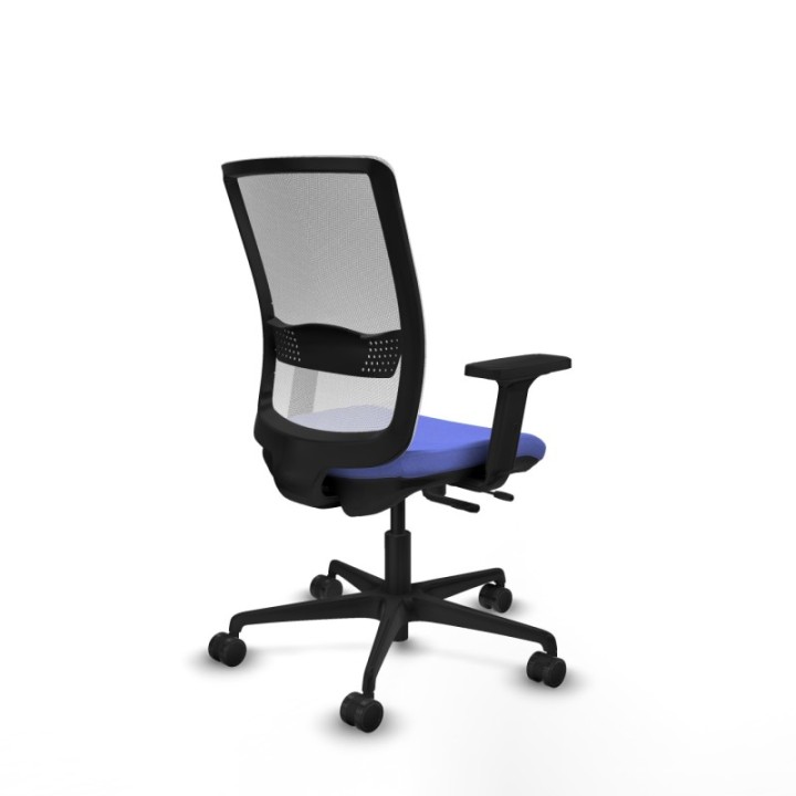 Haches traslack malla blanca bali azul claro brazos 2D base nailon ruedas 65mm nailon