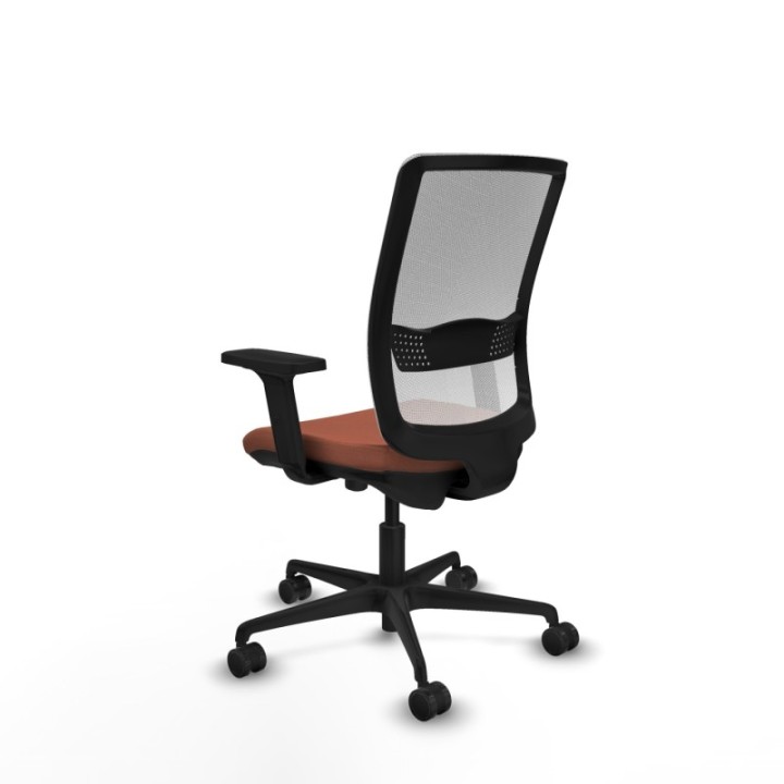 Haches traslack malla blanca bali marrón brazos 2D base nailon ruedas 65mm nailon