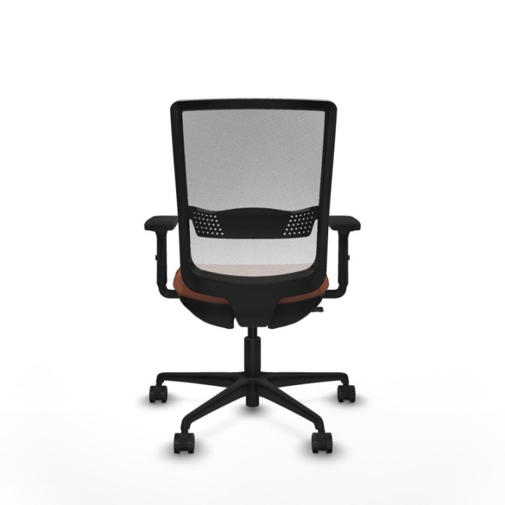 Haches traslack malla blanca bali marrón brazos 2D base nailon ruedas 65mm nailon