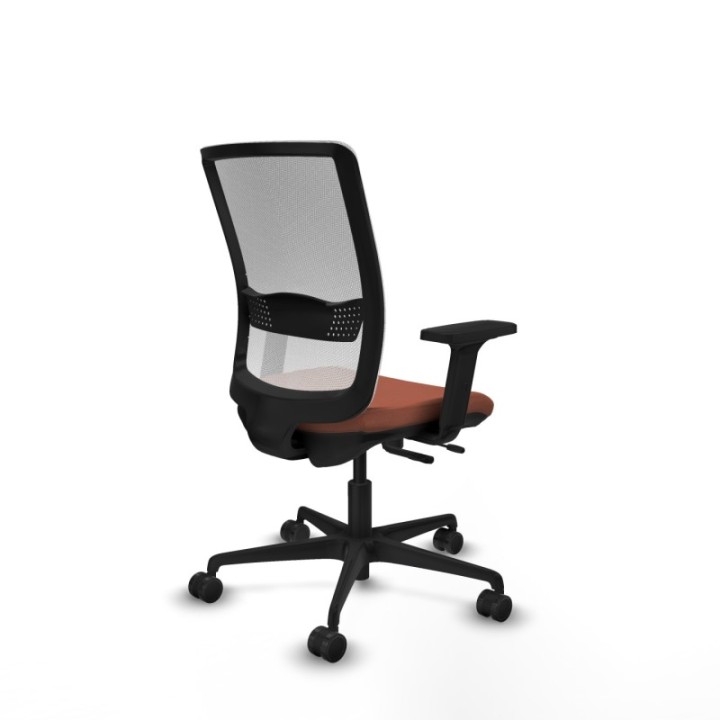 Haches traslack malla blanca bali marrón brazos 2D base nailon ruedas 65mm nailon