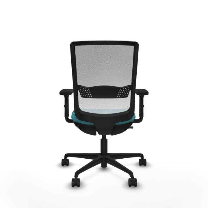 Haches traslack malla blanca bali turquesa brazos 2D base nailon ruedas 65mm nailon