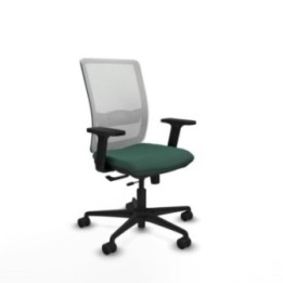 Haches traslack malla blanca bali verde botella brazos 2D base nailon ruedas 65mm nailon