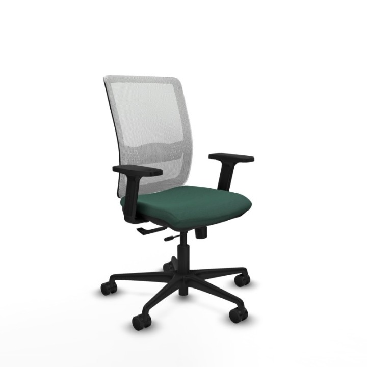 Haches traslack malla blanca bali verde botella brazos 2D base nailon ruedas 65mm nailon