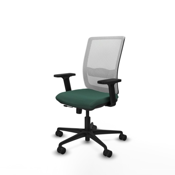 Haches traslack malla blanca bali verde botella brazos 2D base nailon ruedas 65mm nailon