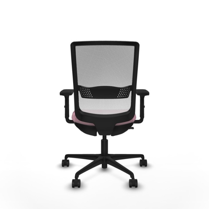 Haches traslack malla blanca bali rosa brazos 2D base nailon ruedas 65mm nailon