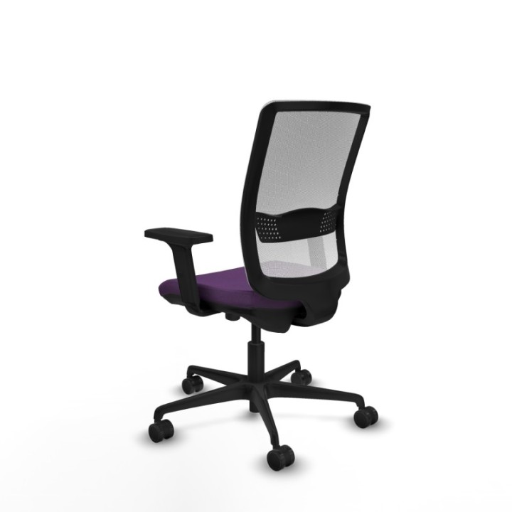 Haches traslack malla blanca bali morado brazos 2D base nailon ruedas 65mm nailon