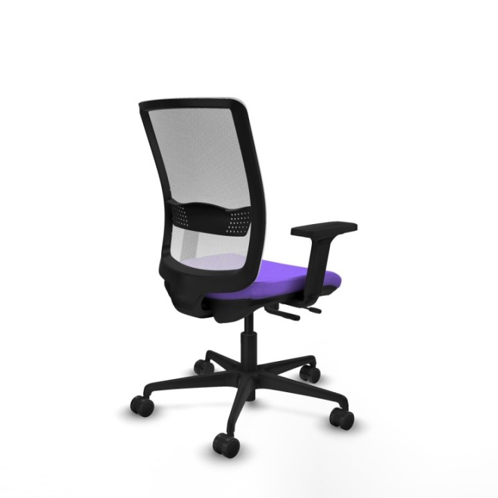 Haches traslack malla blanca bali lila brazos 2D base nailon ruedas 65mm nailon