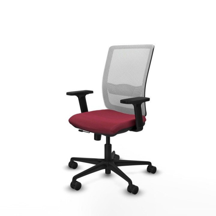 Haches traslack malla blanca bali granate brazos 2D base nailon ruedas 65mm nailon