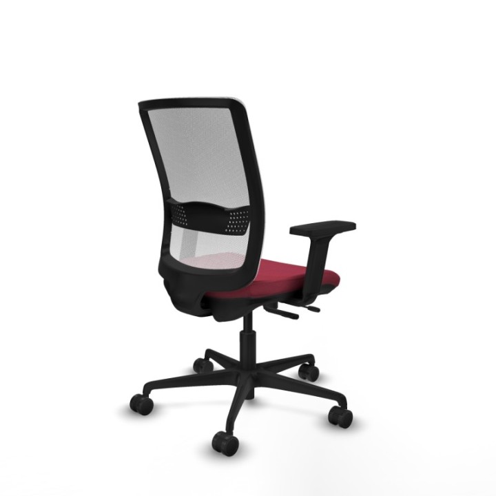 Haches traslack malla blanca bali granate brazos 2D base nailon ruedas 65mm nailon