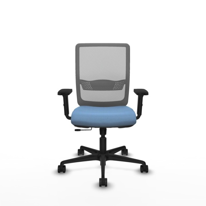 Haches traslack malla gris bali azul cielo brazos 2D base nailon ruedas 65mm nailon