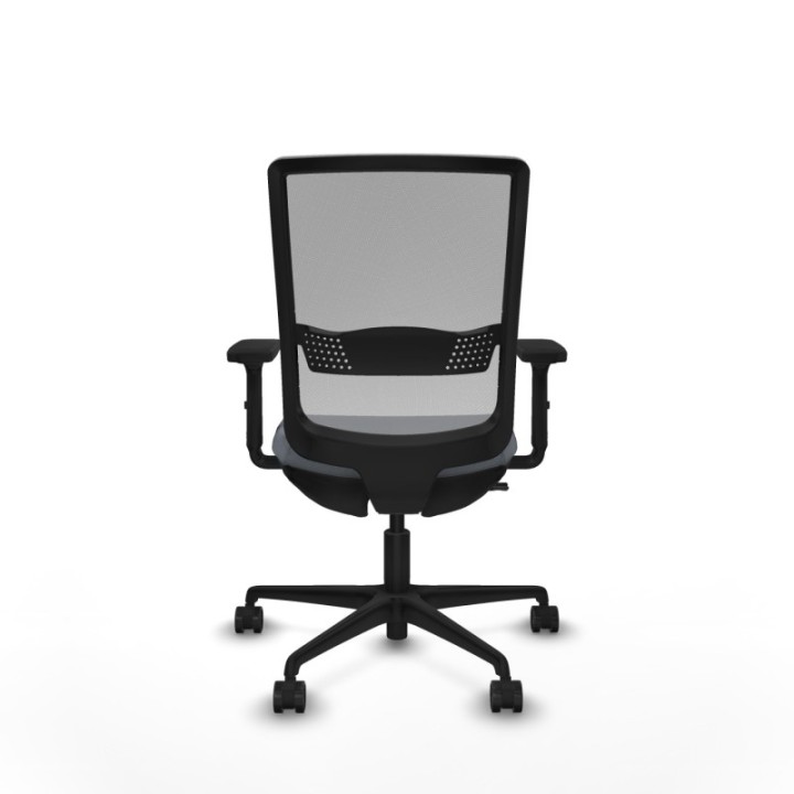 Haches traslack malla gris bali gris brazos 2D base nailon ruedas 65mm nailon