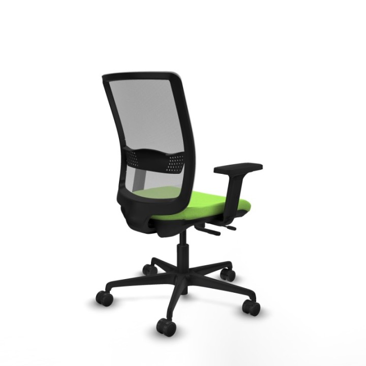 Haches traslack malla gris bali pistacho brazos 2D base nailon ruedas 65mm nailon