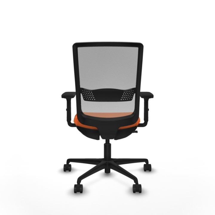 Haches traslack malla gris bali naranja brazos 2D base nailon ruedas 65mm nailon