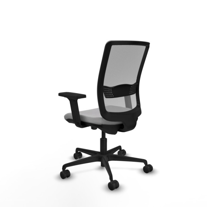 Haches traslack malla gris bali gris claro brazos 2D base nailon ruedas 65mm nailon