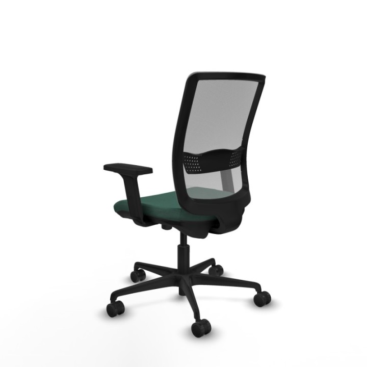 Haches traslack malla gris bali verde botella brazos 2D base nailon ruedas 65mm nailon