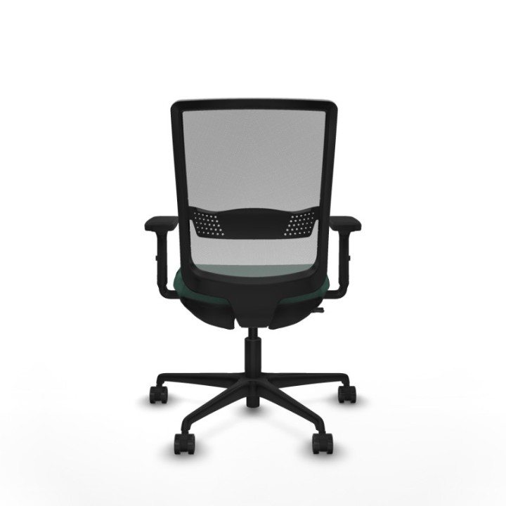 Haches traslack malla gris bali verde botella brazos 2D base nailon ruedas 65mm nailon