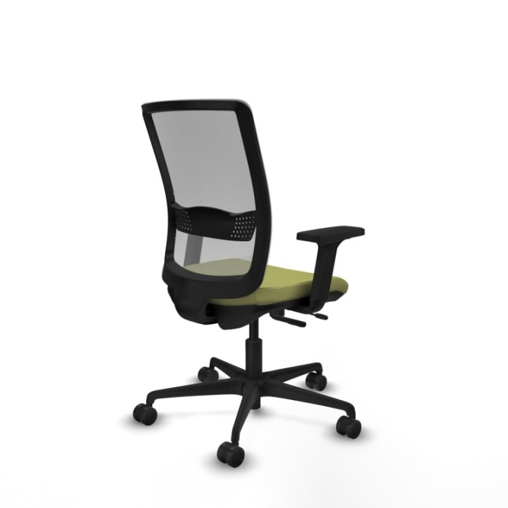 Haches traslack malla gris bali verde oliva brazos 2D base nailon ruedas 65mm nailon