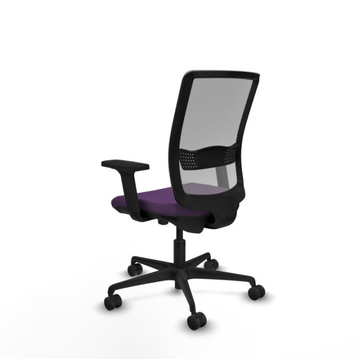 Haches traslack malla gris bali morado brazos 2D base nailon ruedas 65mm nailon