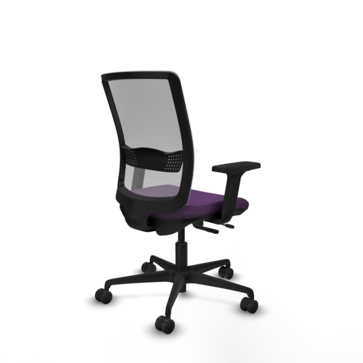 Haches traslack malla gris bali morado brazos 2D base nailon ruedas 65mm nailon