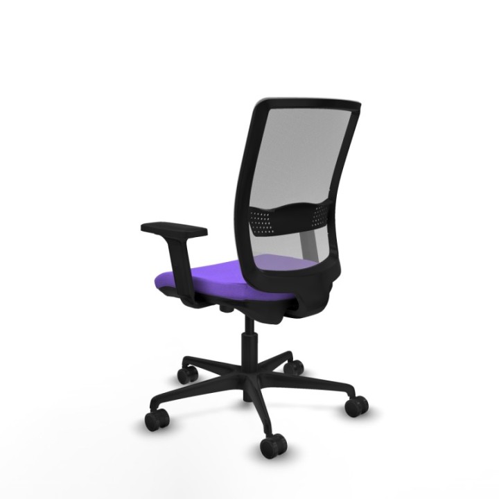 Haches traslack malla gris bali lila brazos 2D base nailon ruedas 65mm nailon