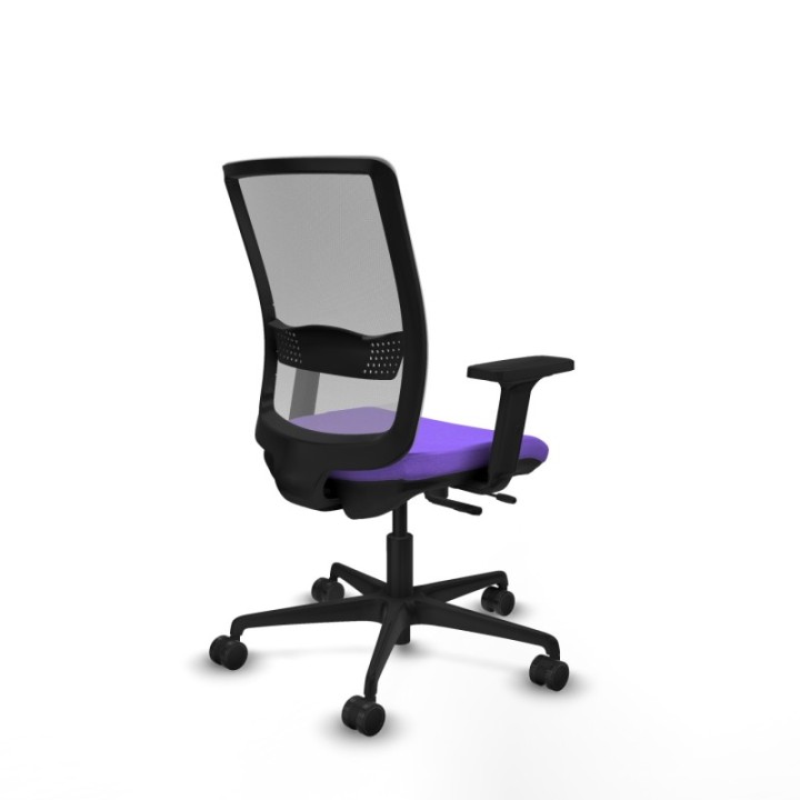 Haches traslack malla gris bali lila brazos 2D base nailon ruedas 65mm nailon