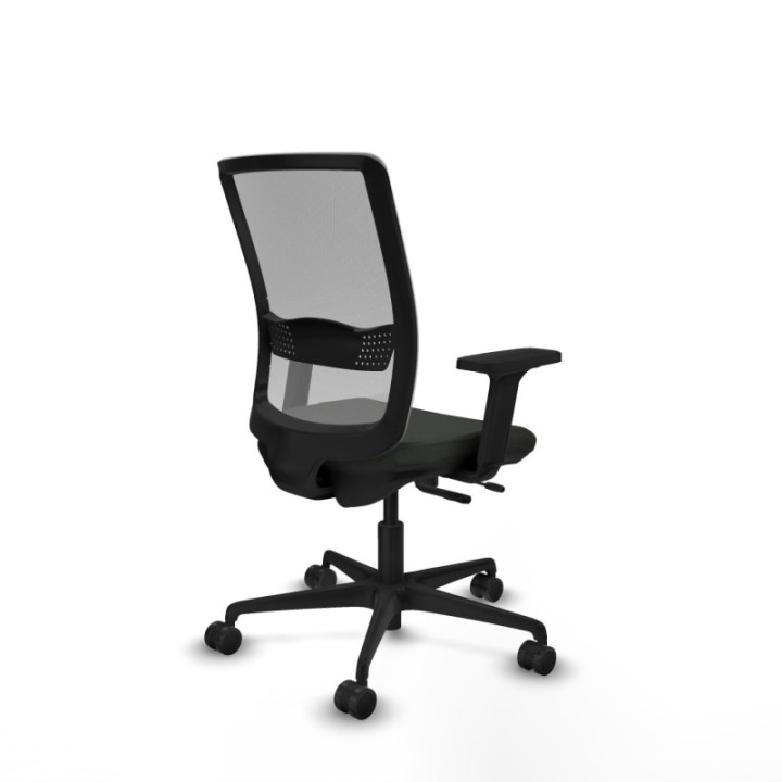 Haches traslack malla gris bali negro brazos 2D base nailon ruedas 65mm nailon