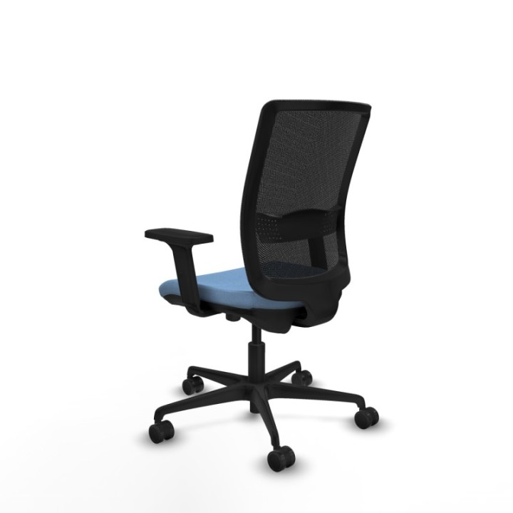 Haches traslack malla negra bali azul cielo brazos 2D base nailon ruedas 65mm nailon