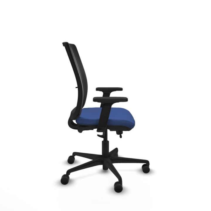 Haches traslack malla negra bali azul marino brazos 2D base nailon ruedas 65mm nailon