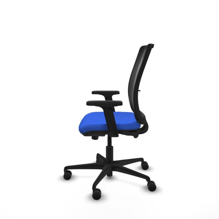 Haches traslack malla negra bali azul brazos 2D base nailon ruedas 65mm nailon