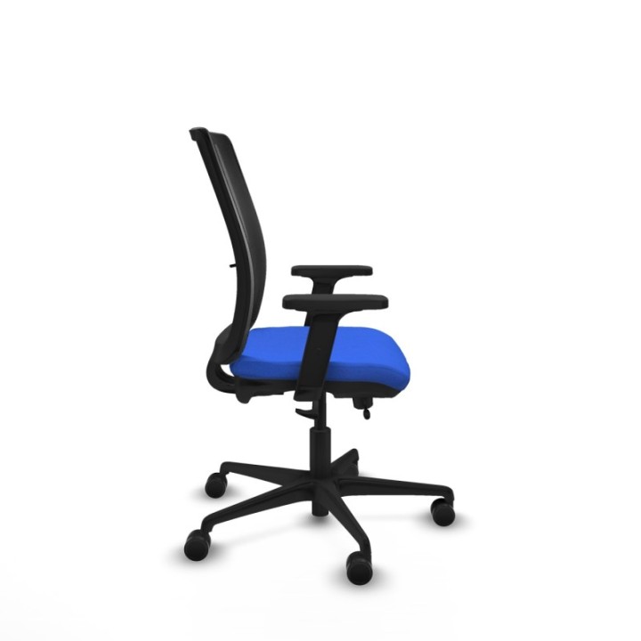 Haches traslack malla negra bali azul brazos 2D base nailon ruedas 65mm nailon