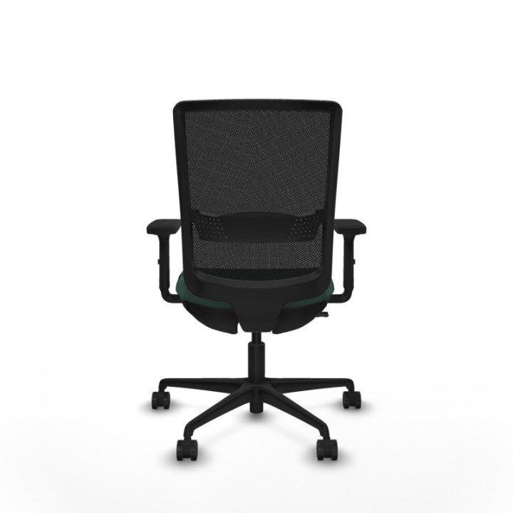 Haches traslack malla negra bali verde botella brazos 2D base nailon ruedas 65mm nailon