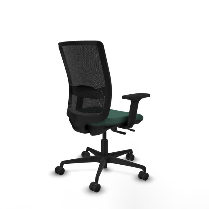 Haches traslack malla negra bali verde botella brazos 2D base nailon ruedas 65mm nailon