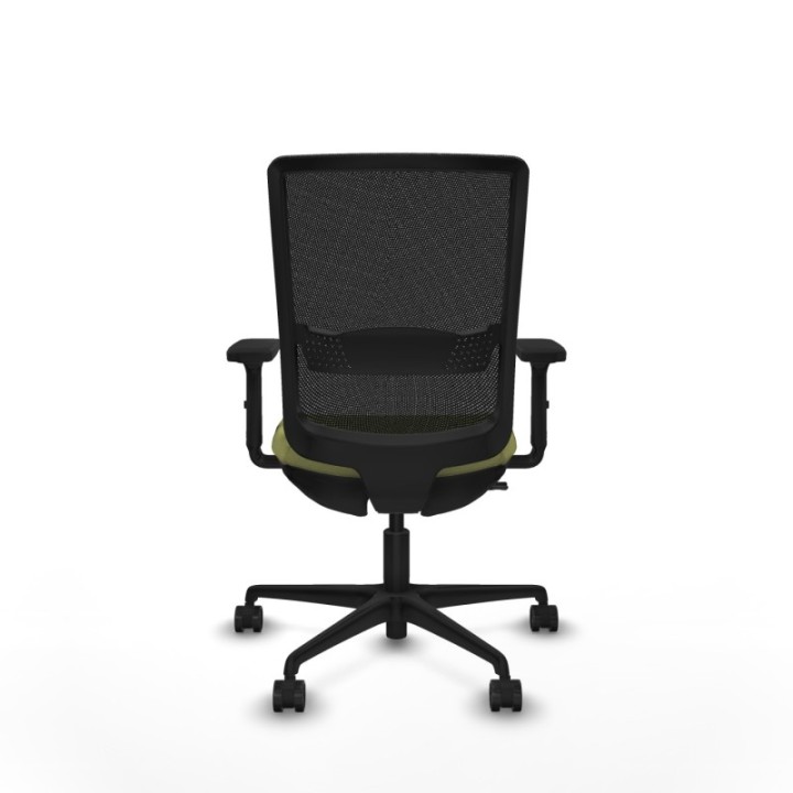 Haches traslack malla negra bali verde oliva brazos 2D base nailon ruedas 65mm nailon